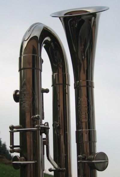 Upper part of the Leblanc BBb Contrabass Clarinet